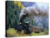 Steam Train, Durango & Silverton Railroad, Silverton, Colorado, USA-Jean Brooks-Stretched Canvas