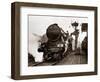 Steam Train Electric Coaling Installation and Inspection Pit at Kings Cross Station, September 1929-null-Framed Photographic Print