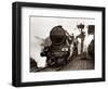 Steam Train Electric Coaling Installation and Inspection Pit at Kings Cross Station, September 1929-null-Framed Photographic Print