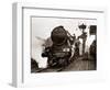 Steam Train Electric Coaling Installation and Inspection Pit at Kings Cross Station, September 1929-null-Framed Photographic Print