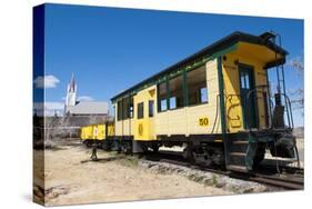 Steam Train Engine, Gold Hill Train Station, Virginia City, Nevada, USA-Michael DeFreitas-Stretched Canvas