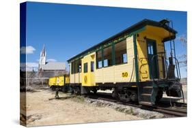 Steam Train Engine, Gold Hill Train Station, Virginia City, Nevada, USA-Michael DeFreitas-Stretched Canvas