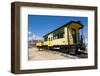 Steam Train Engine, Gold Hill Train Station, Virginia City, Nevada, USA-Michael DeFreitas-Framed Photographic Print