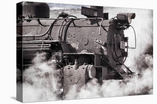 Steam Train II-Kathy Mahan-Stretched Canvas