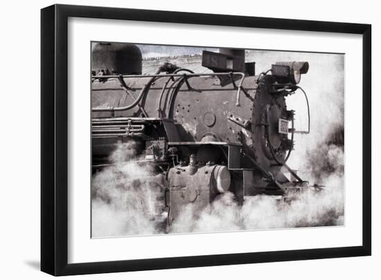 Steam Train II-Kathy Mahan-Framed Photographic Print