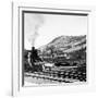 Steam Train Leaving Blair Atholl, 1947-Staff-Framed Photographic Print