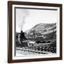 Steam Train Leaving Blair Atholl, 1947-Staff-Framed Photographic Print