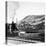 Steam Train Leaving Blair Atholl, 1947-Staff-Stretched Canvas