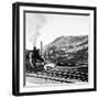 Steam Train Leaving Blair Atholl, 1947-Staff-Framed Photographic Print