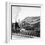 Steam Train Leaving Blair Atholl, 1947-Staff-Framed Photographic Print