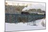 Steam Train, Oberwiesenthal - Cranzhal (Fichtelbergbahn), Germany-phbcz-Mounted Photographic Print