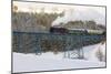 Steam Train, Oberwiesenthal - Cranzhal (Fichtelbergbahn), Germany-phbcz-Mounted Photographic Print