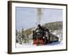 Steam Train, Oberwiesenthal - Cranzhal (Fichtelbergbahn), Germany-phbcz-Framed Photographic Print