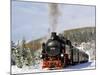 Steam Train, Oberwiesenthal - Cranzhal (Fichtelbergbahn), Germany-phbcz-Mounted Photographic Print