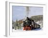 Steam Train, Oberwiesenthal - Cranzhal (Fichtelbergbahn), Germany-phbcz-Framed Photographic Print