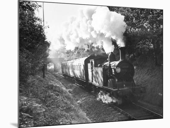 Steam Train on the Southern Region Nr-null-Mounted Photographic Print