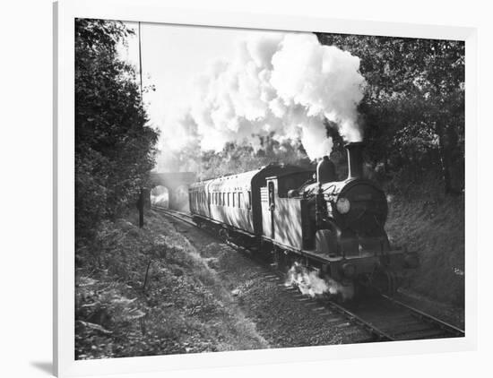 Steam Train on the Southern Region Nr-null-Framed Photographic Print