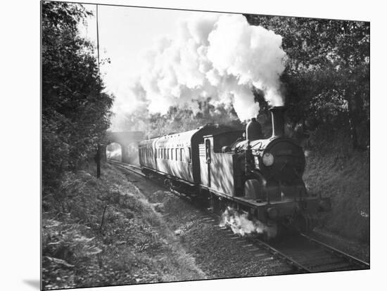 Steam Train on the Southern Region Nr-null-Mounted Photographic Print