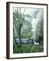 Steam Train on the Way to Darjeeling, West Bengal State, India, Asia-Sybil Sassoon-Framed Photographic Print