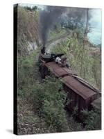 Steam Train on the Way to Darjeeling, West Bengal State, India, Asia-Sybil Sassoon-Stretched Canvas