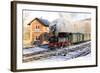 Steam Train, Steinbach - Johstadt, Germany-phbcz-Framed Photographic Print