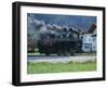 Steam Train, Ziller Valley, the Tirol, Austria, Europe-Gavin Hellier-Framed Photographic Print