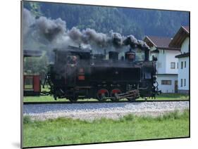 Steam Train, Ziller Valley, the Tirol, Austria, Europe-Gavin Hellier-Mounted Photographic Print