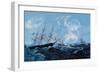 Steam Wreck-Currier & Ives-Framed Art Print