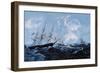 Steam Wreck-Currier & Ives-Framed Art Print