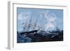 Steam Wreck-Currier & Ives-Framed Art Print