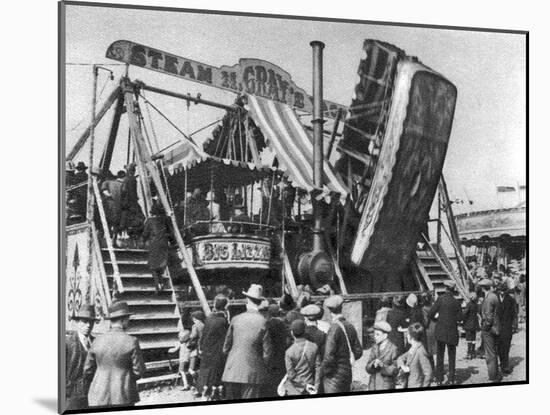 Steam Yacht, a Bank Holiday Fairground Attraction on Hamstead Heath, London, 1926-1927-null-Mounted Giclee Print