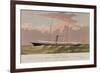 Steam Yacht Corsair-null-Framed Premium Giclee Print