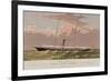 Steam Yacht Corsair-null-Framed Premium Giclee Print