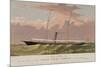 Steam Yacht Corsair-null-Mounted Premium Giclee Print
