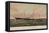 Steam Yacht Namouna-null-Framed Stretched Canvas