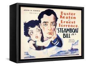 Steamboat Bill, Jr., 1928-null-Framed Stretched Canvas
