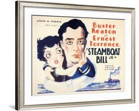 Steamboat Bill, Jr., 1928-null-Framed Art Print