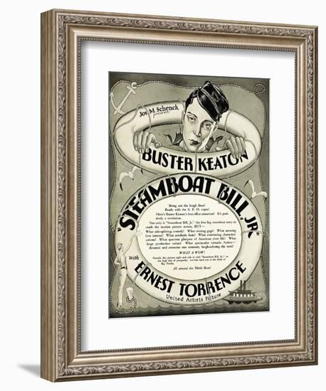 Steamboat Bill Jr., 1928-null-Framed Giclee Print