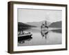 Steamboat Doris on Lake Placid, Adirondack Mountains, C.1902-null-Framed Photographic Print