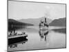 Steamboat Doris on Lake Placid, Adirondack Mountains, C.1902-null-Mounted Photographic Print