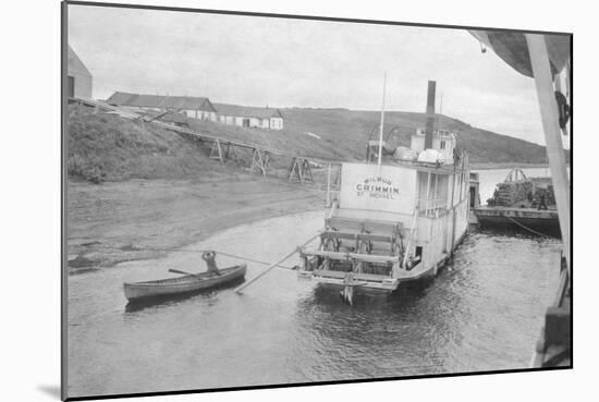 Steamboat in Fairbanks, Alaska Photograph - Fairbanks, AK-Lantern Press-Mounted Art Print
