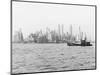 Steamboat in New York Harbor-null-Mounted Photographic Print