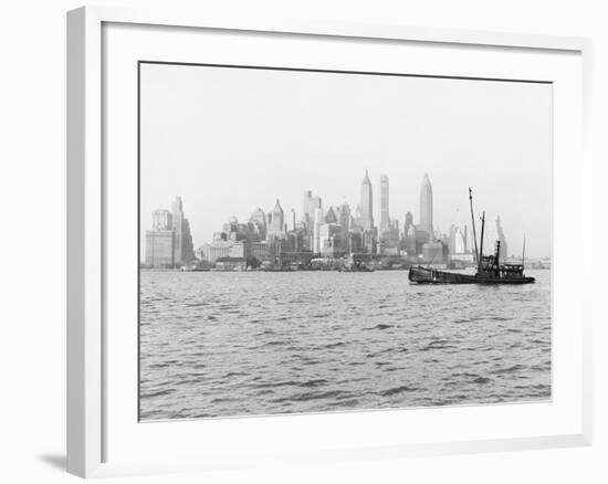 Steamboat in New York Harbor-null-Framed Photographic Print