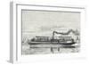 Steamboat Intended to Serve as a Ferry Service on the Seine During the Exposition 1867 (Propeller M-null-Framed Giclee Print