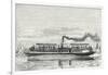 Steamboat Intended to Serve as a Ferry Service on the Seine During the Exposition 1867 (Propeller M-null-Framed Giclee Print