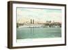 Steamboat Landing, Albany, New York-null-Framed Art Print