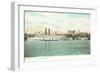 Steamboat Landing, Albany, New York-null-Framed Art Print