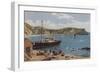 Steamboat Landing, Lulworth Cove-Alfred Robert Quinton-Framed Giclee Print