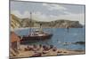 Steamboat Landing, Lulworth Cove-Alfred Robert Quinton-Mounted Giclee Print