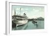 Steamboat Landing, Michigan City-null-Framed Art Print